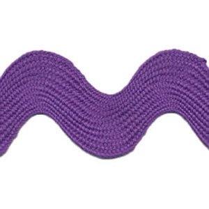 Purple – Ric Rac – Super Jumbo 4cm Wide