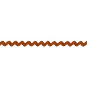 Rust – Ric Rac Mini 6mm wide