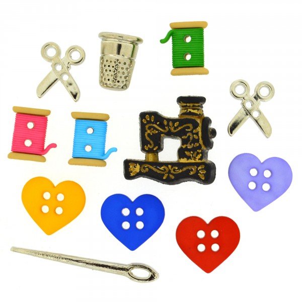 For the Love of Quilting Button Pack