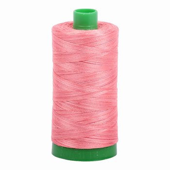 Aurifil 40wt 1000m Variegated Thread – 4250 – Flamingo