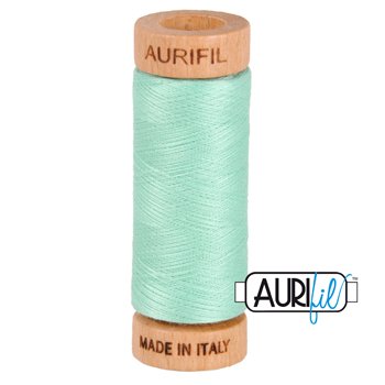 Aurifil 80wt 280m Thread – 2835 – Medium Mint