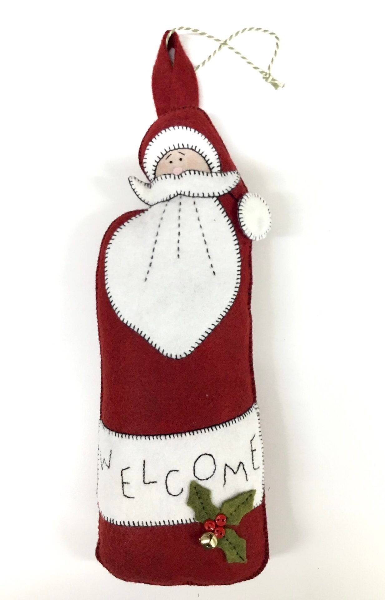 Santa Door Hanger – Felt Kit
