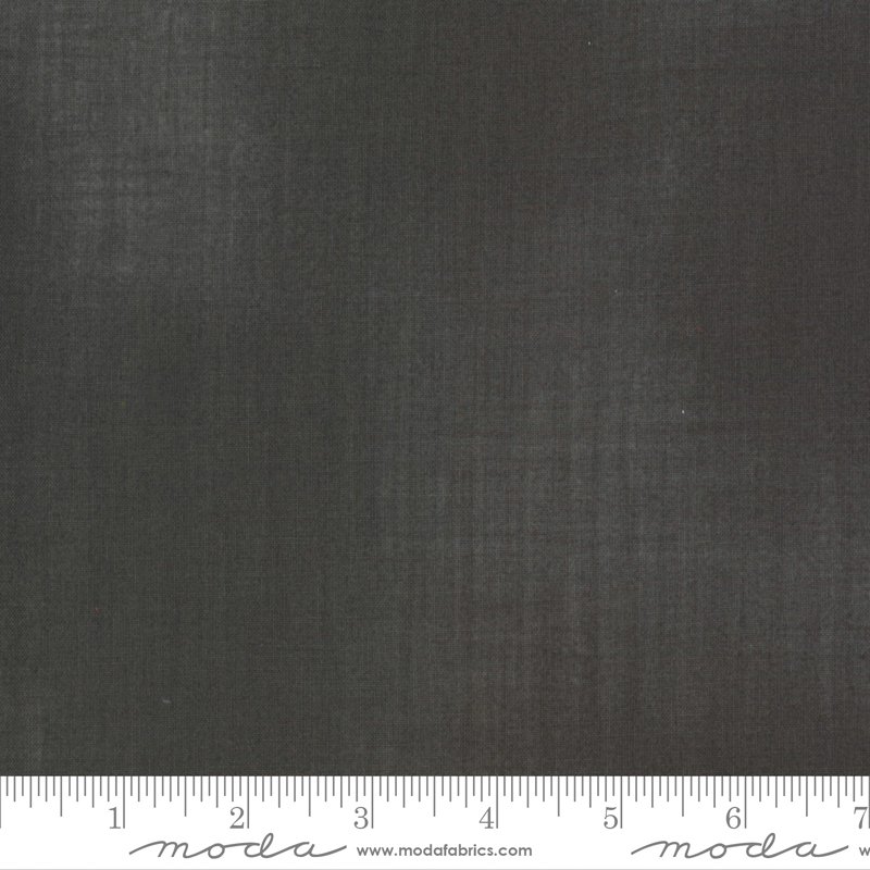 Janet Clare – Moda Textile Solid – Graphite Fabric