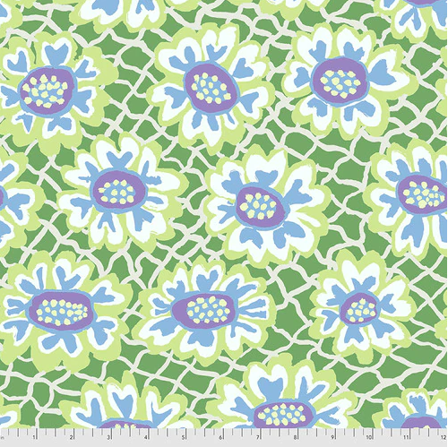 Kaffe Fassett – Flower Net Green Fabric