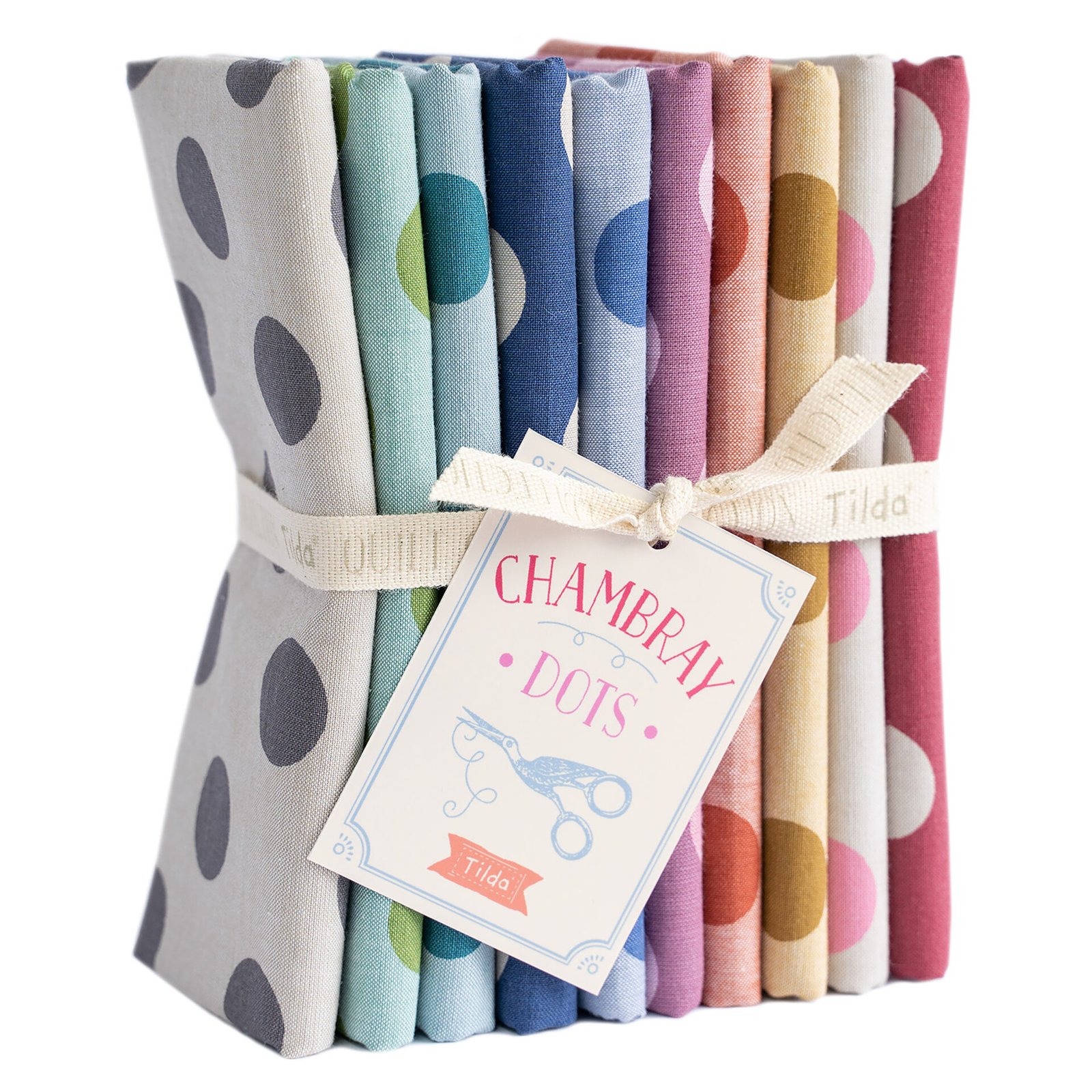 Tilda – Chambray Dots Fat 1/4 Bundle