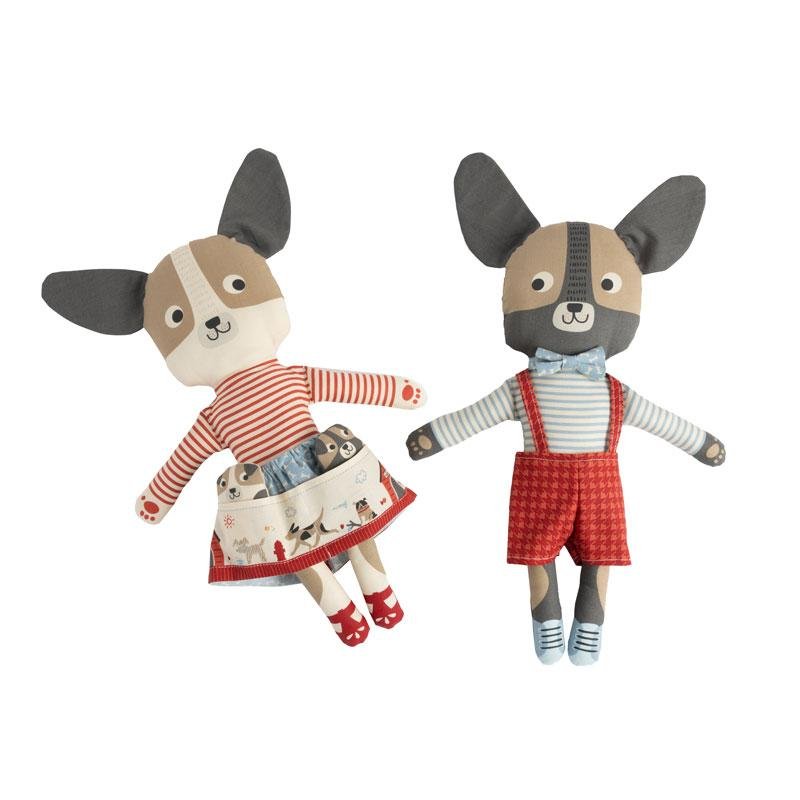 Dog Daze Cut n Sew Panel