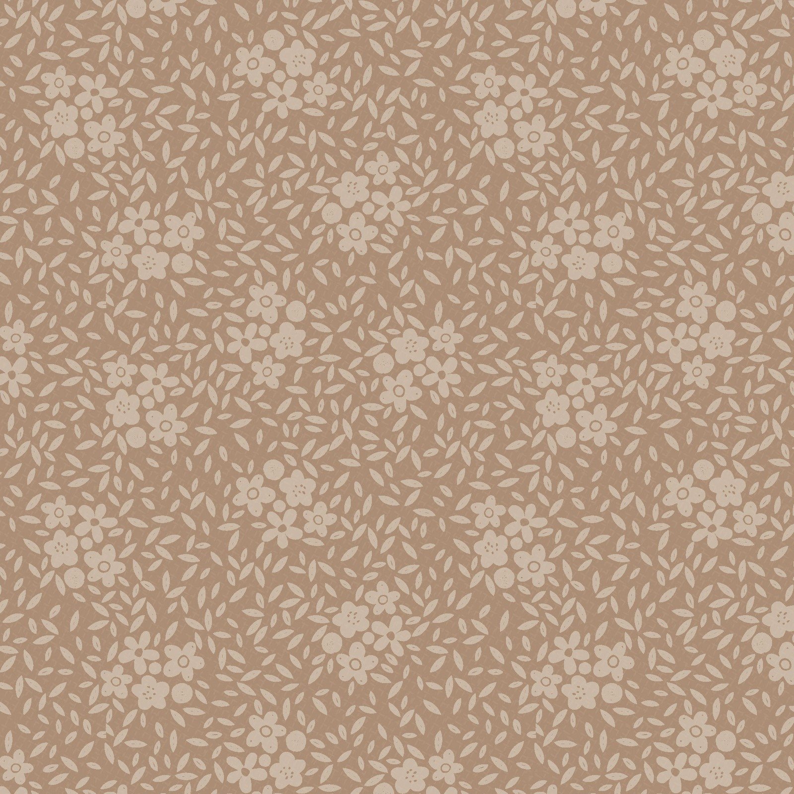 Good Boy & Kitty – Scattered Leaves Blush Fat 1/4
