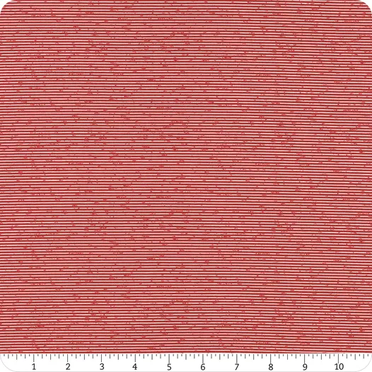 Old Glory Red Urban Stripes Fabric