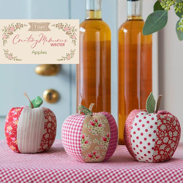 Tilda Creating Memories 3-d Apple Kit