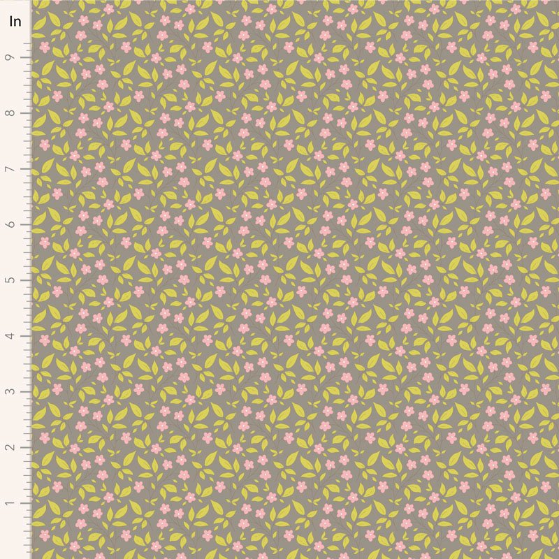 Tilda Tipsy Blender Grey fabric