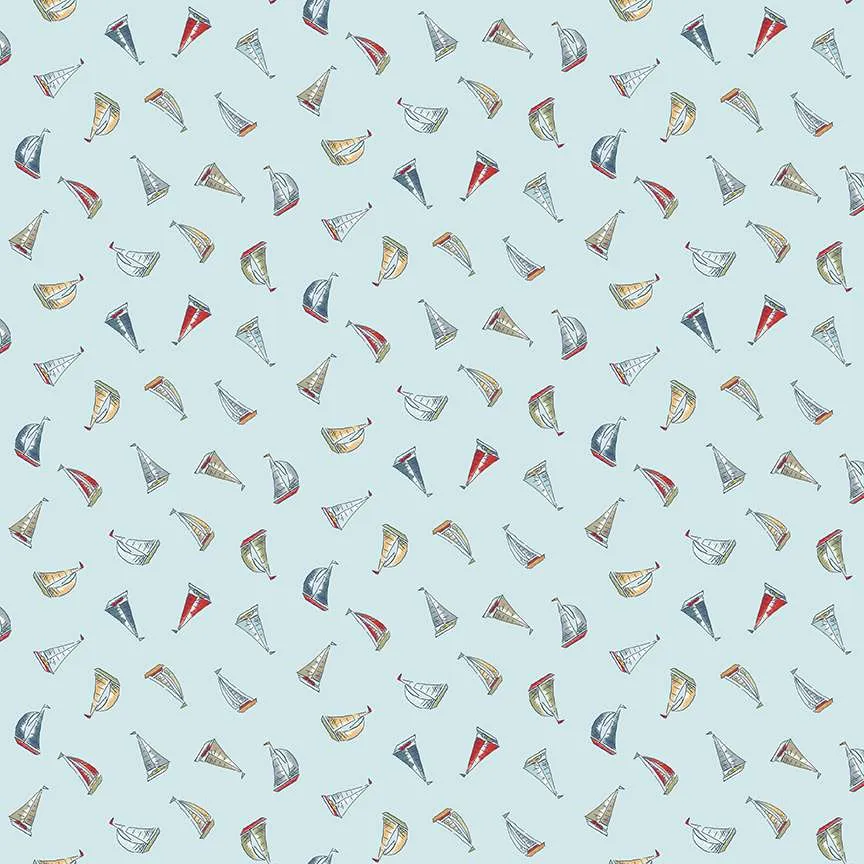 High Tide – Sail Away- Light Blue fat 1/4