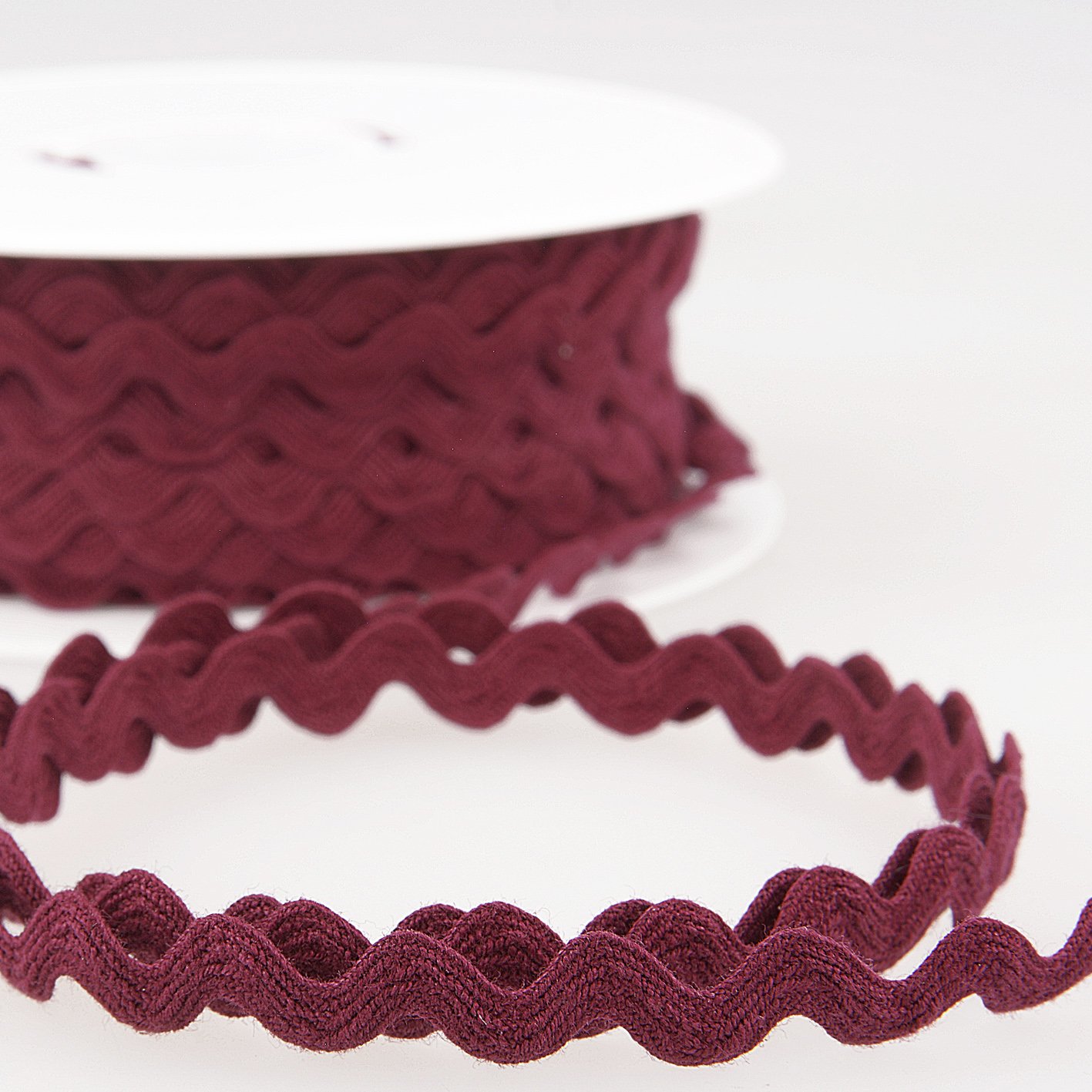 Mini ric rac – 10mm – Burgundy