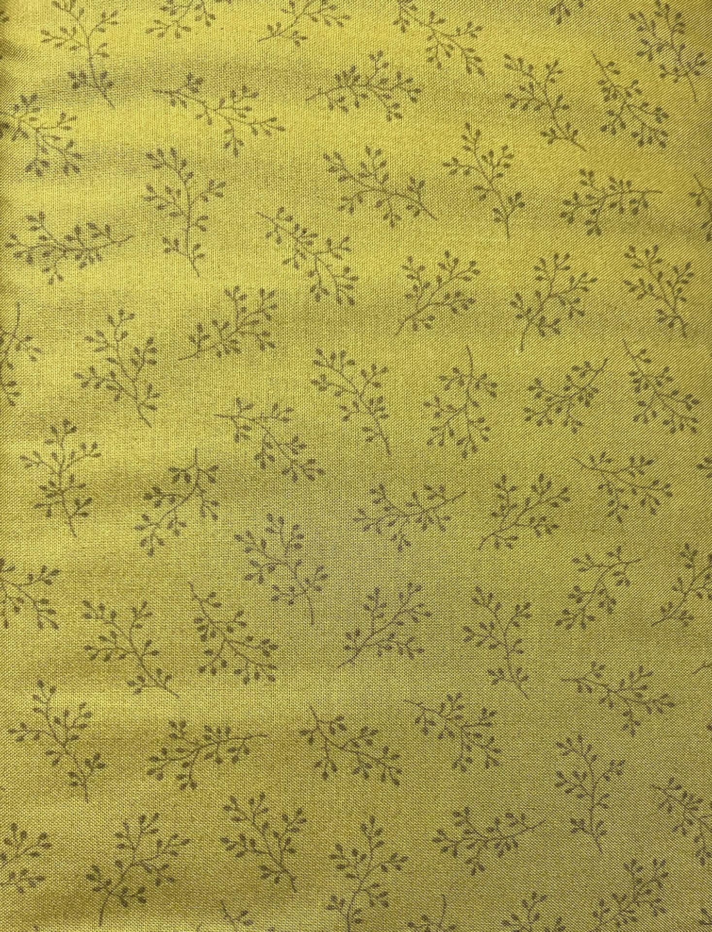 Olive Sprig Fabric