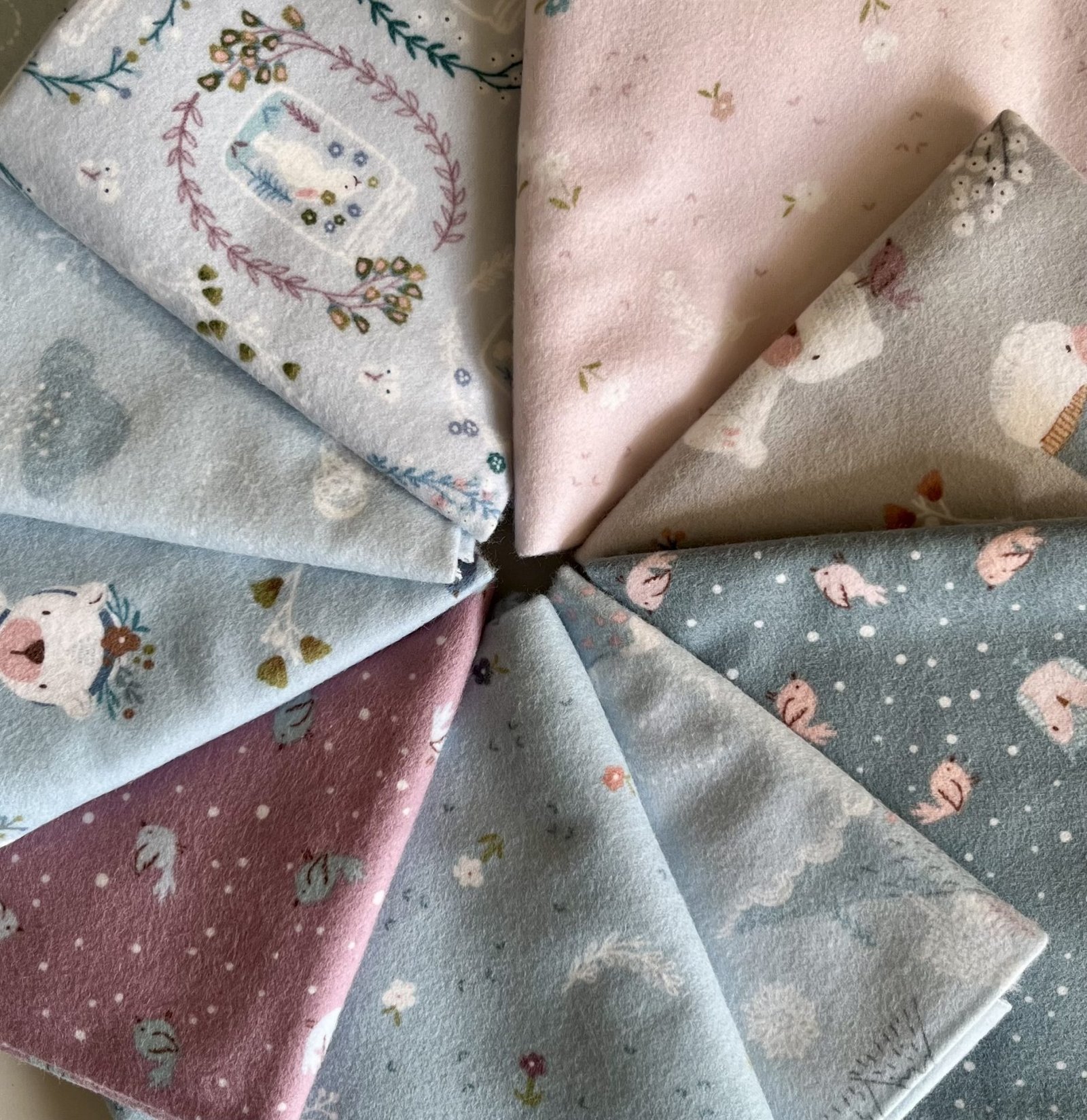 Winter Days Flannel Fat 1/4 Bundle