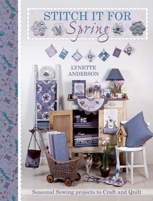 Lynette Anderson – Stitch It for Spring – Book