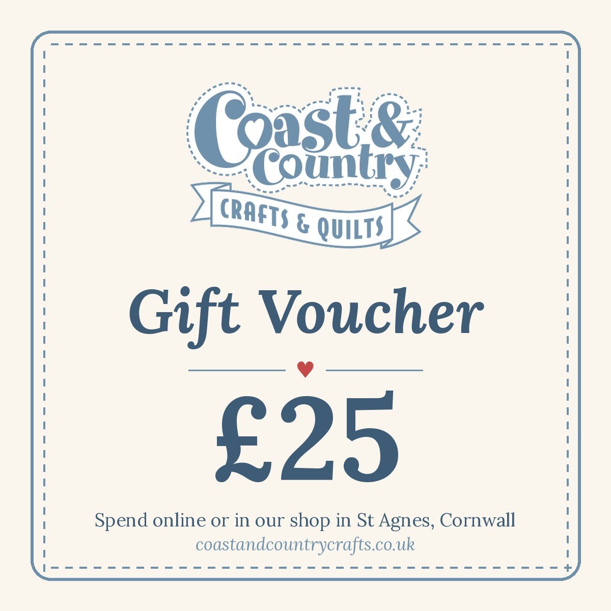 Gift Voucher — £25