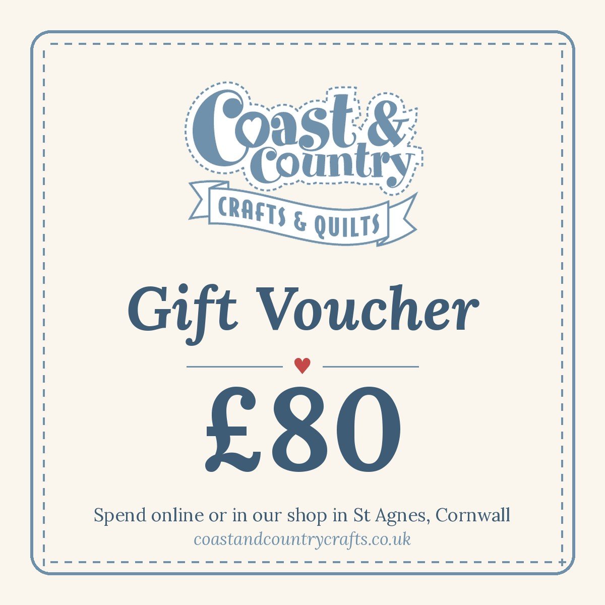 Gift Voucher — £80