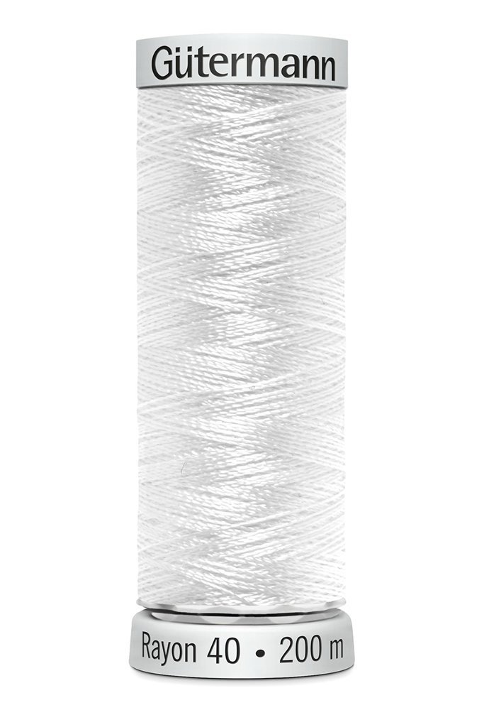 Gutermann Rayon Embroidery Thread 200m - 1001